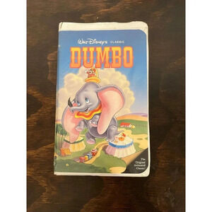 Disney Dumbo Black Diamond Classics VHS cartoon